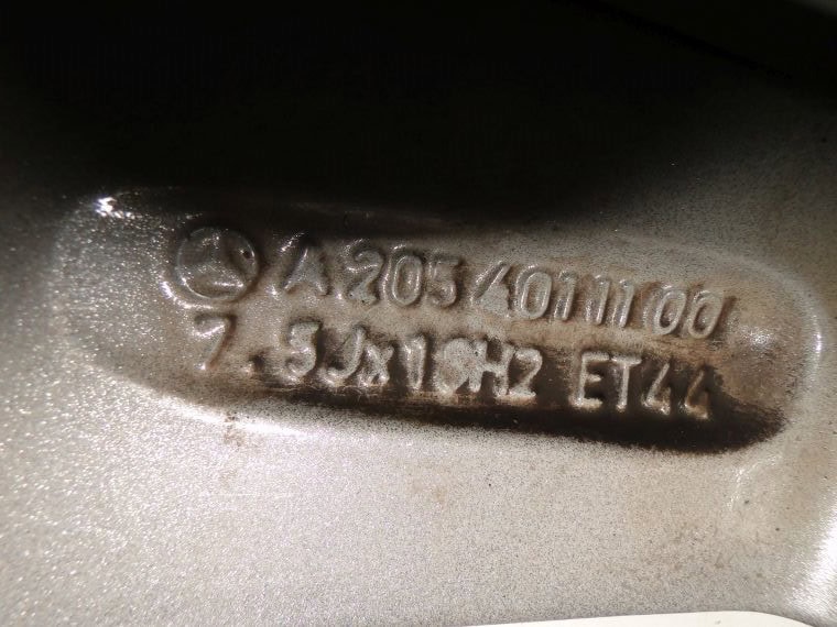 MERCEDES C KLASA W205 FELGA AMG 18 CALI 7,5J ET 44 - obrazek 7