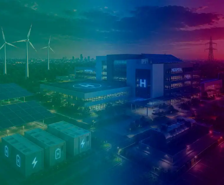 microgrids hospitalarias y resiliencia energética en hospitales críticos