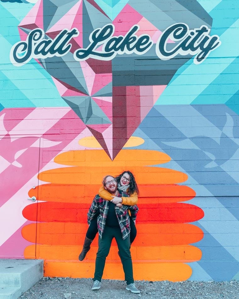 Lia and Jeremy Garcia from Practical Wanderlust in Salt Lake City, Utah.