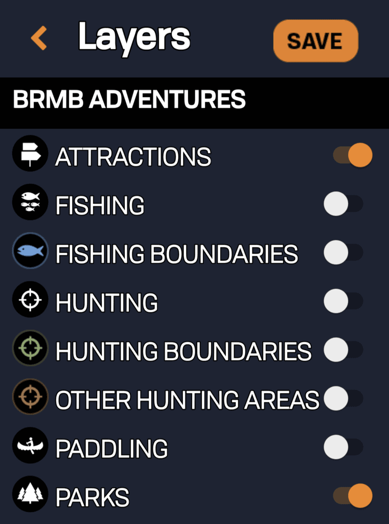 BRMB layers