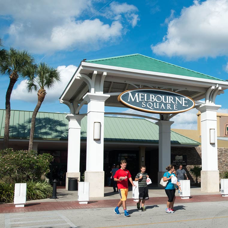 Melbourne Square Mall offers shopping and dining.