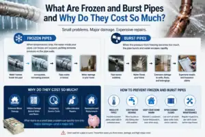 What Are Frozen and Burst Pipes and Why Do They Cost So Much
