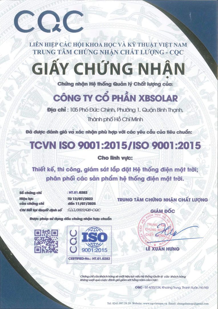 1.5 ISO 9001 XBSOLAR 1 scaled 1