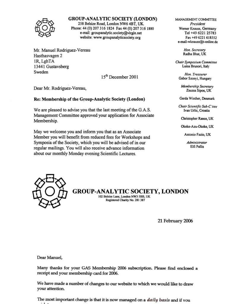 Certifikat från Group Analyrtic Society London. Tian Shui Manuel Rodriguez expertis inom social hälsa, grupprelationer och psykosomatik i Malmös mångkulturella kontext.
