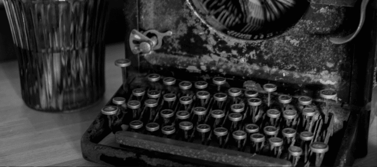 Vintage typewriter