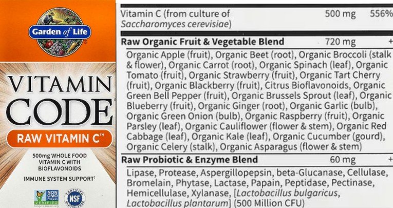 Zinc RAW de Garden of Life iherb 2025