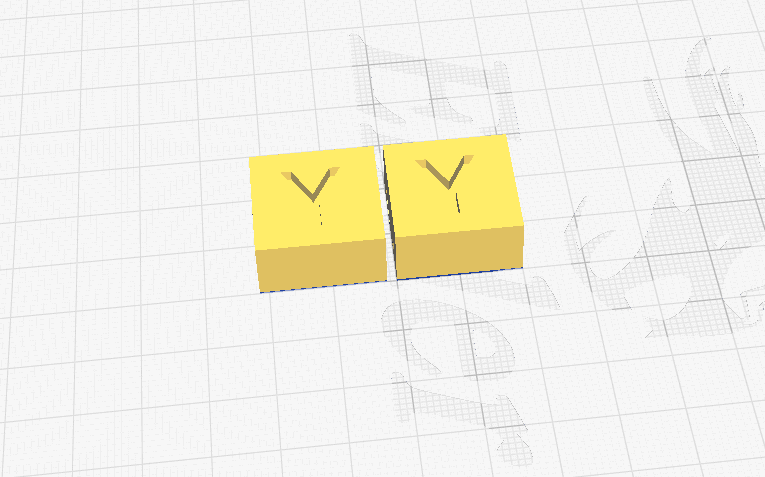 cura multpliying selected model
