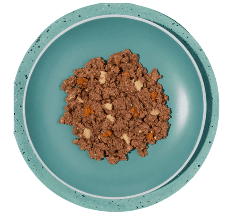 Grain Free Ternera Paté para perro, detalle