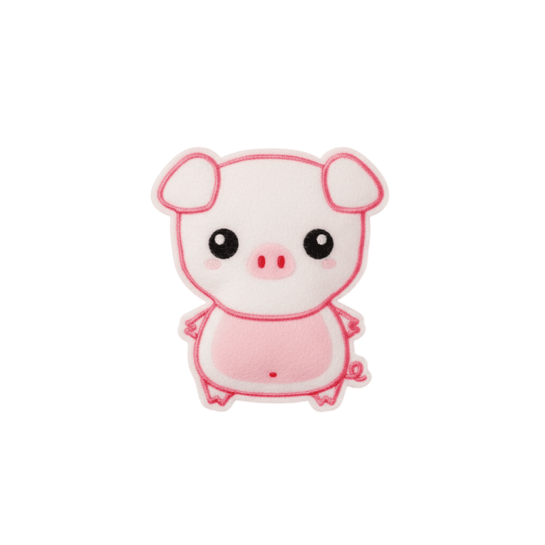 Peluche de cerdito con catnip para gato