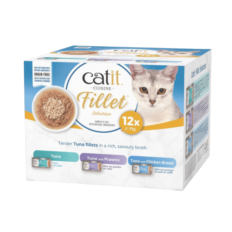 Cuisine Fillet: Pack variado de para gato, detalle