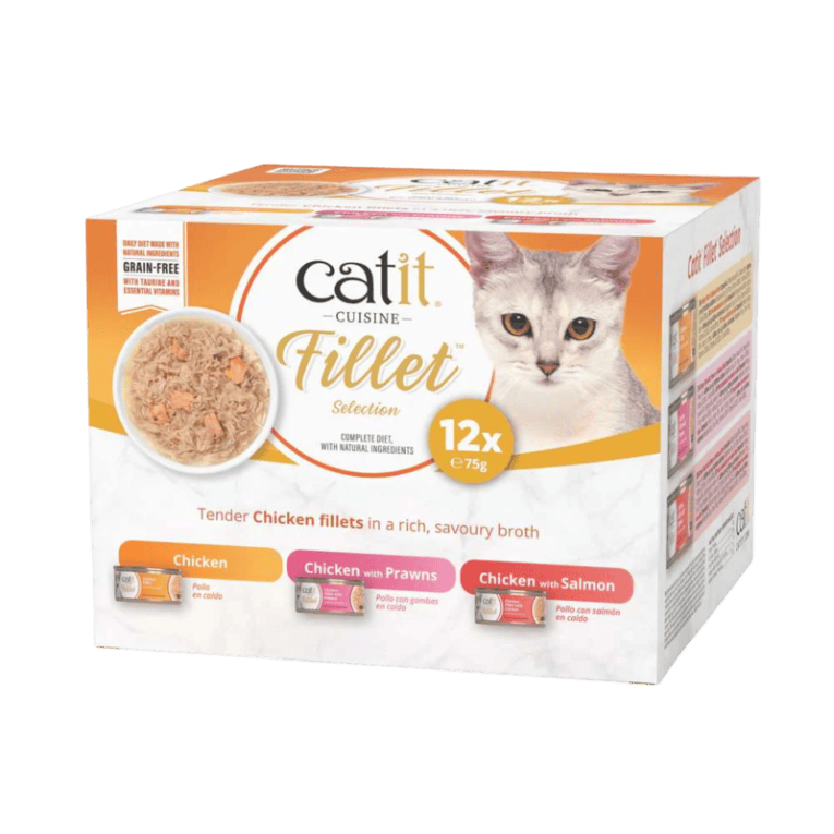 Cuisine Fillet: Pack variado de para gato, detalle