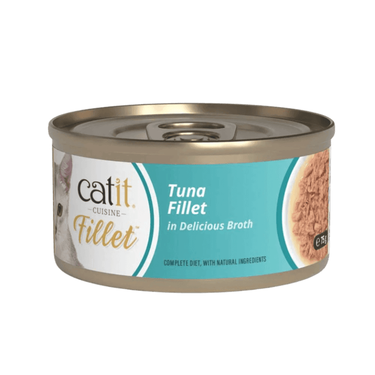 Cuisine Fillet Filetes de Atún Desmenuzado en Caldo para gato
