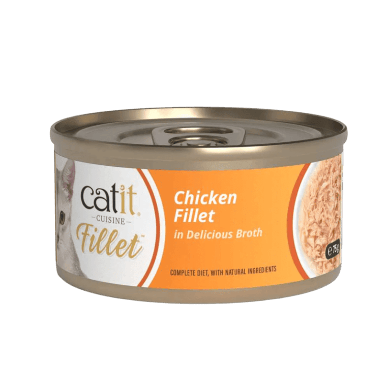 Cuisine Fillet Filetes de Pollo Desmenuzado en Caldo para gato