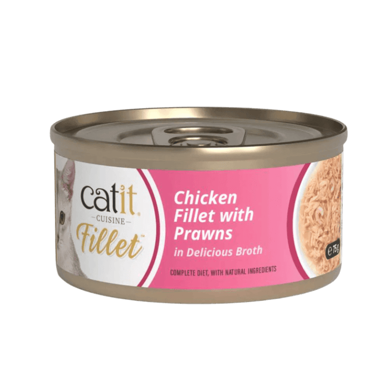 Cuisine Fillet Filetes de Pollo con Gambas en Caldo para gato