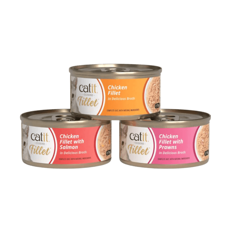 Cuisine Fillet Filetes de Pollo Desmenuzado en Caldo para gato, detalle