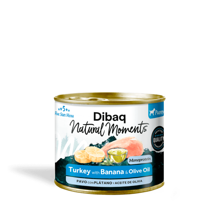 Moments 5 Star Pavo y Plátano Paté para perro