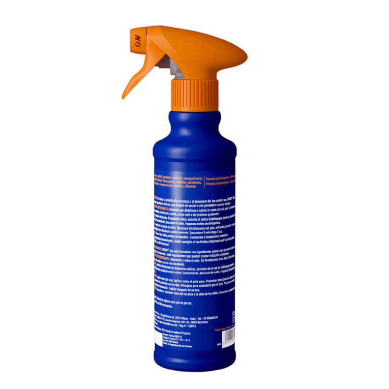 DOUXO SPA Spray Desenredante Ultrasuave para perro y gato, detalle