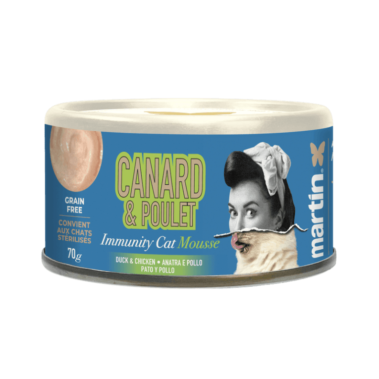 Immunity Cat Pato y Pollo Textura Mousse para gato
