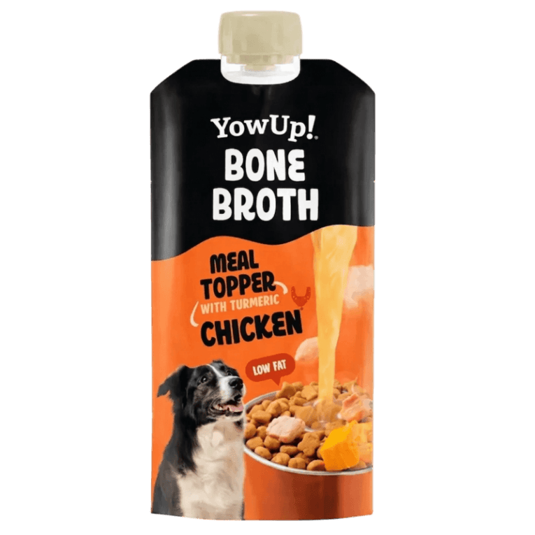 Caldo de Huesos de Pollo para perro
