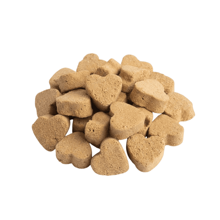 Corazones de conejo liofilizados para perro y gato