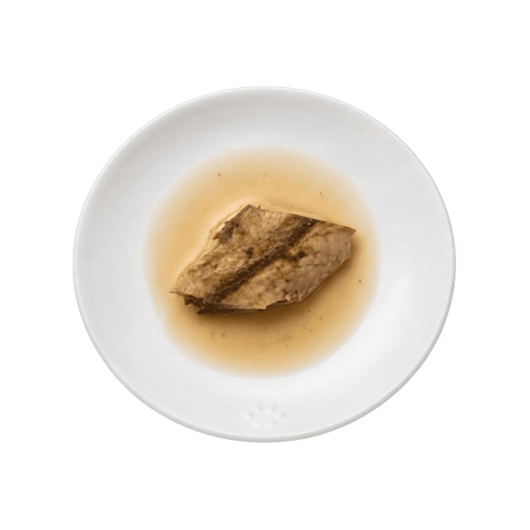 Filete de atún al vapor para perro y gato