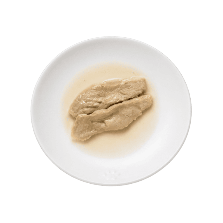 Filetes de pato al vapor para perro y gato