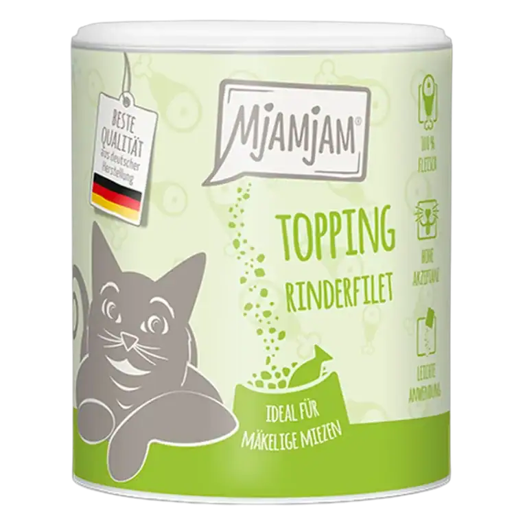 Topping de ternera para perro y gato