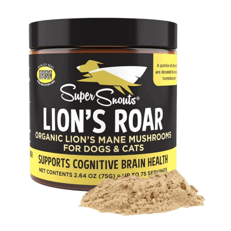 Super Snouts Lion's Roar suplemento para perros y gatos
