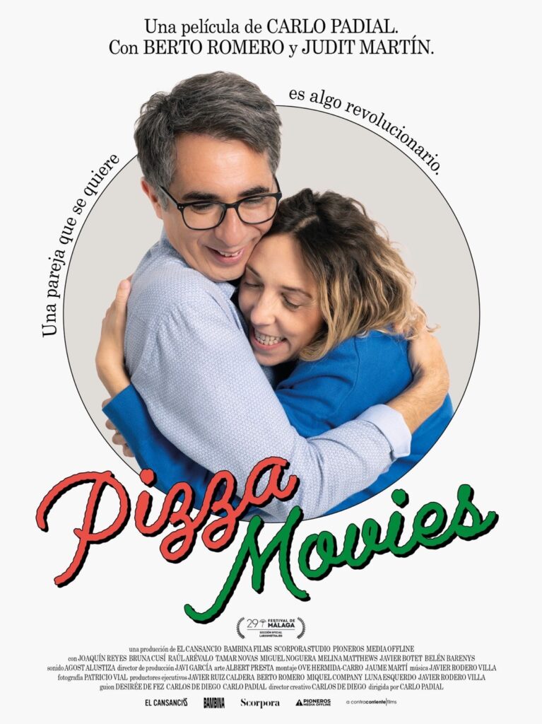 Carlo Padial director de “Pizza Movies” en “La claqueta”.
