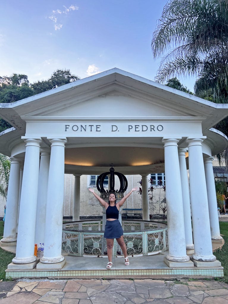 Fonte Dom Pedro, no Parque das Águas de Caxambu