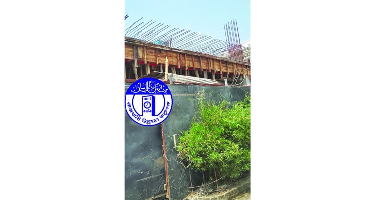 রাজউকের নোটিশ উপেক্ষা করে নিয়ম বহির্ভূত ভাবে বহুতল ভবন নির্মাণ (ল্যানকো ডেভেলপমেন্ট লি:)