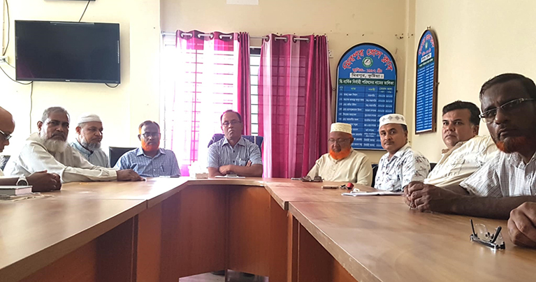 কুষ্টিয়ার মিরপুরে সাংবাদিকদের সঙ্গে জামায়াতে মতবিনিময় 