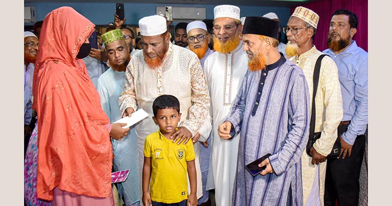 বৈষম্যবিরোধী ছাত্র জনতার আন্দোলনে গাইবান্ধার শহীদ ৬ পরিবারের পাশে জামায়াত আমরা এই নির্মম হত্যাকান্ডের সাথে জড়িতদের দৃষ্টান্তমূলক শাস্তি চাই -সেক্রেটারি জেনারেল গোলাম পরওয়ার