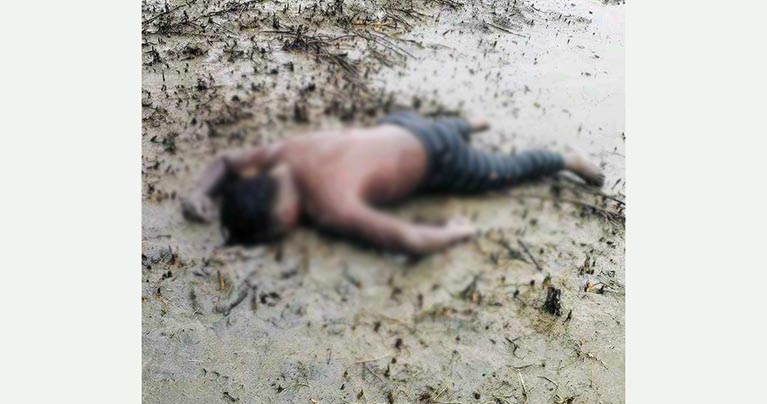 শ্যামনগরে নিখোঁজ মিজানের লাশ নদীর চর থেকে উদ্ধার