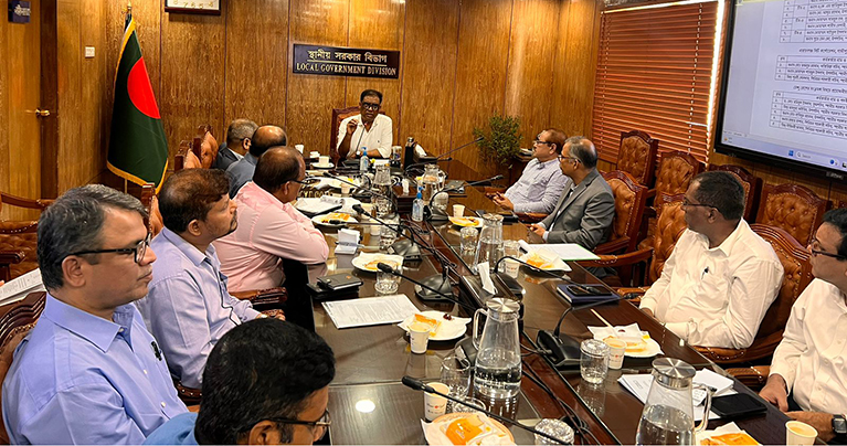 ডেঙ্গু মোকাবেলায় স্থানীয় সরকার বিভাগের জরুরী সভা অনুষ্ঠিত
