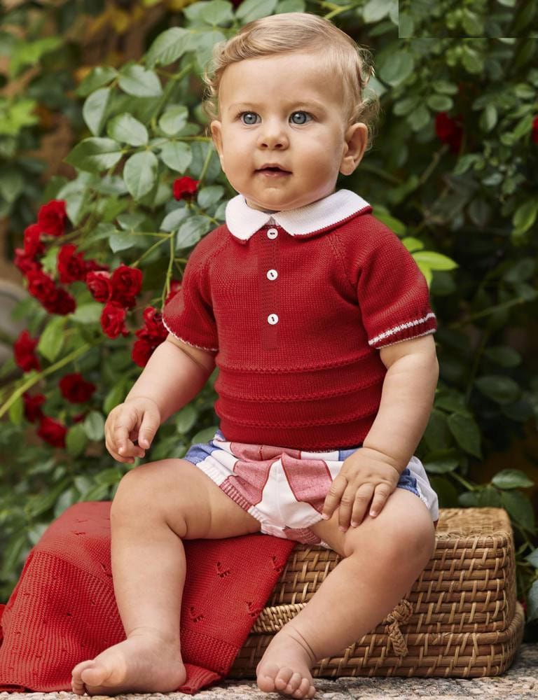 Conjunto 2 Piezas Pantalón Tela Rayada  Sandia