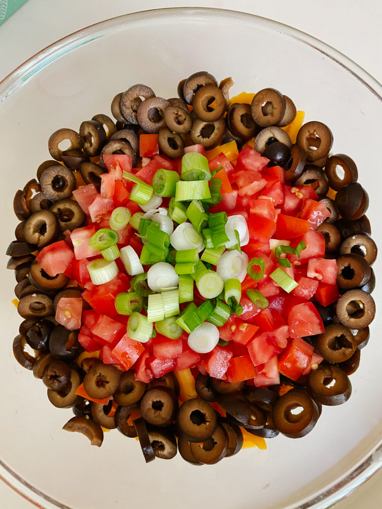 Kris Jenner's Layered Guacamole Recipe featured by top LA lifestyle blogger, Tea Cups & Tulips.