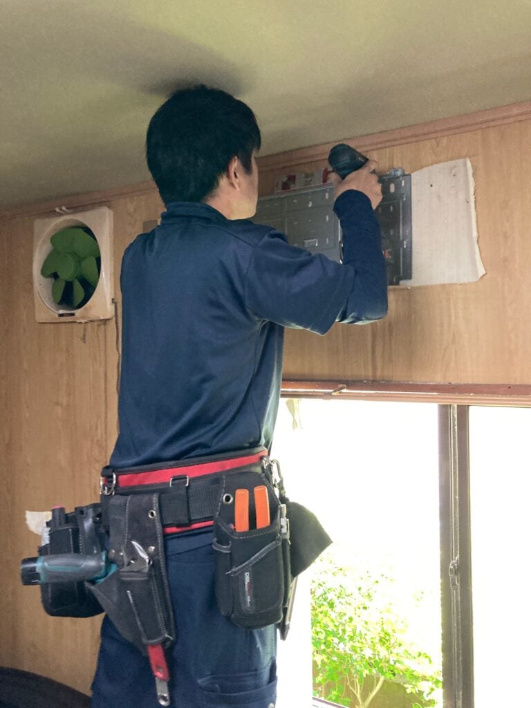 ハロー電気のエアコン工事について