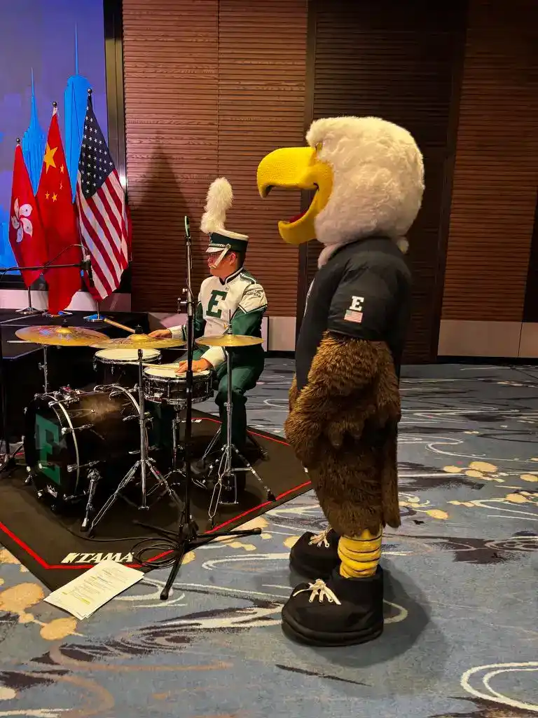Swoop the bald eagle