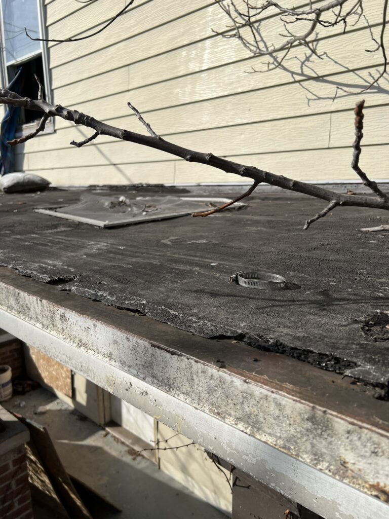 hazardous materials testing of roof