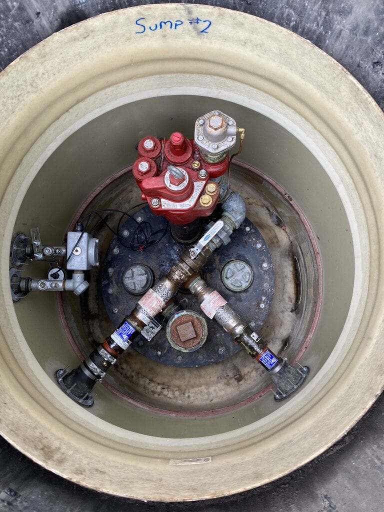 petroleum bulk storage sump pump