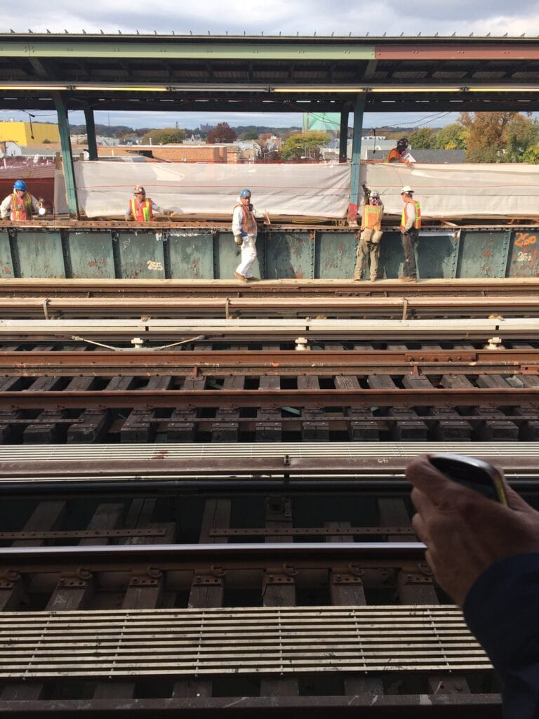 asbestos and lead on tracks