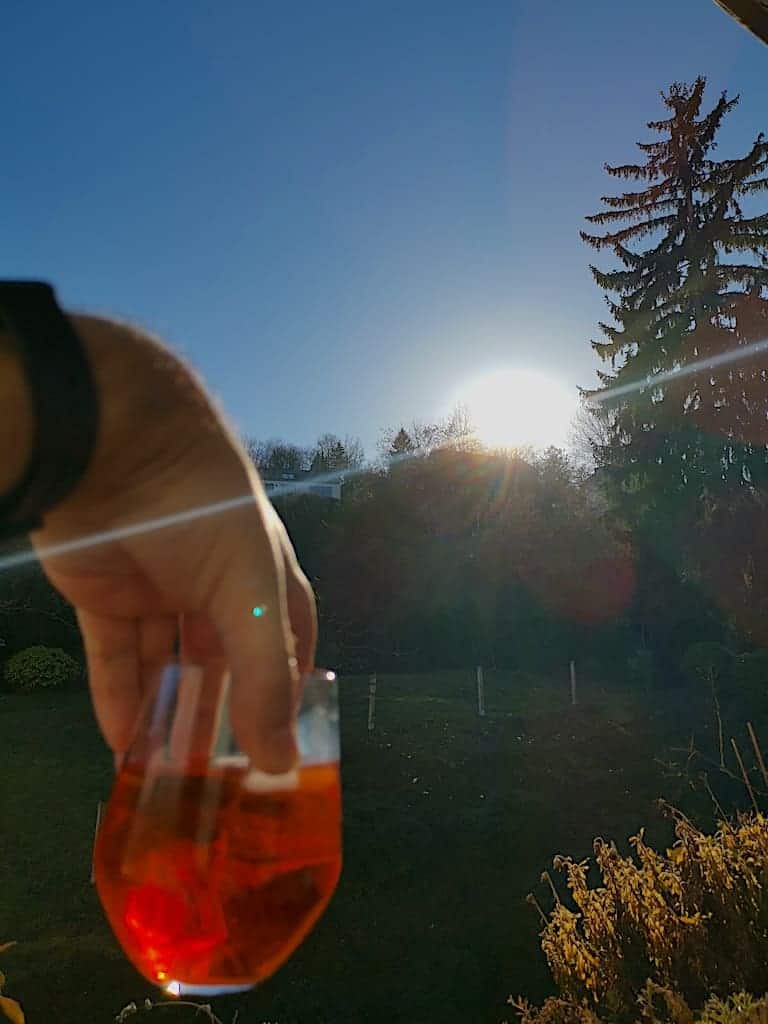 21.02. - der erste Aperol des Jahres :)
