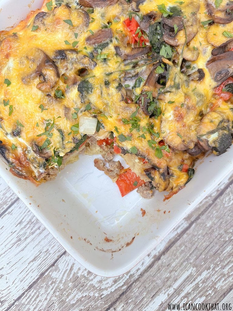 Make Ahead Breakfast Casserole
