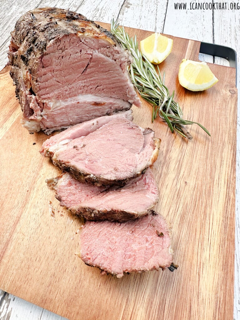 Sous Vide Boneless Leg of Lamb