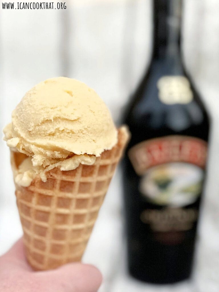 Homemade Irish Cream Ice Cream