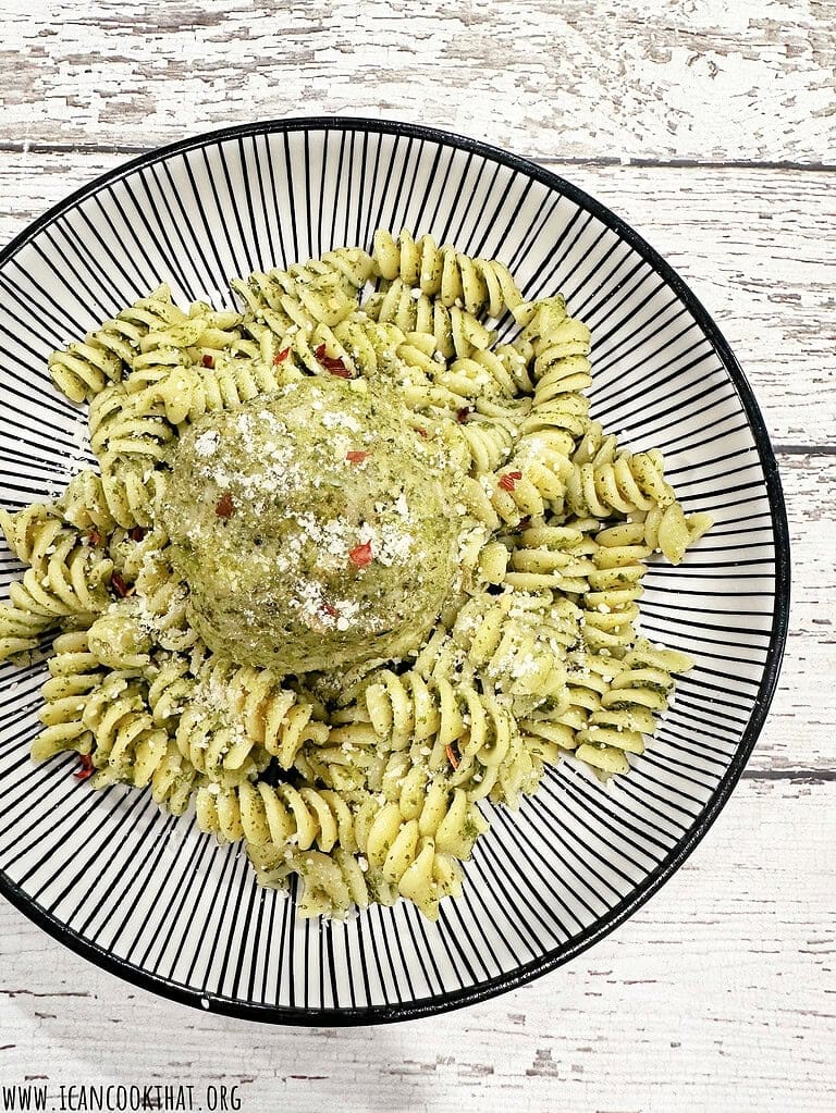 Chicken Pesto Meatballs