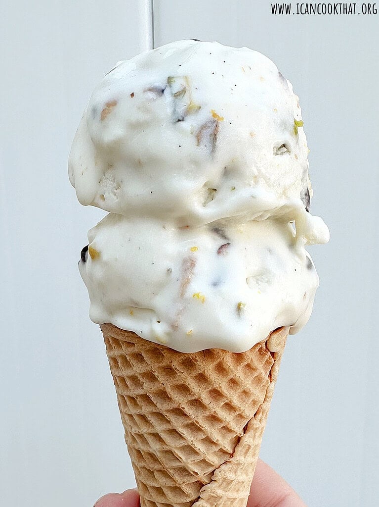 Homemade Cannoli Ice Cream