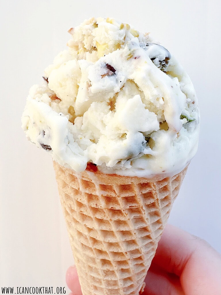 Homemade Cannoli Ice Cream
