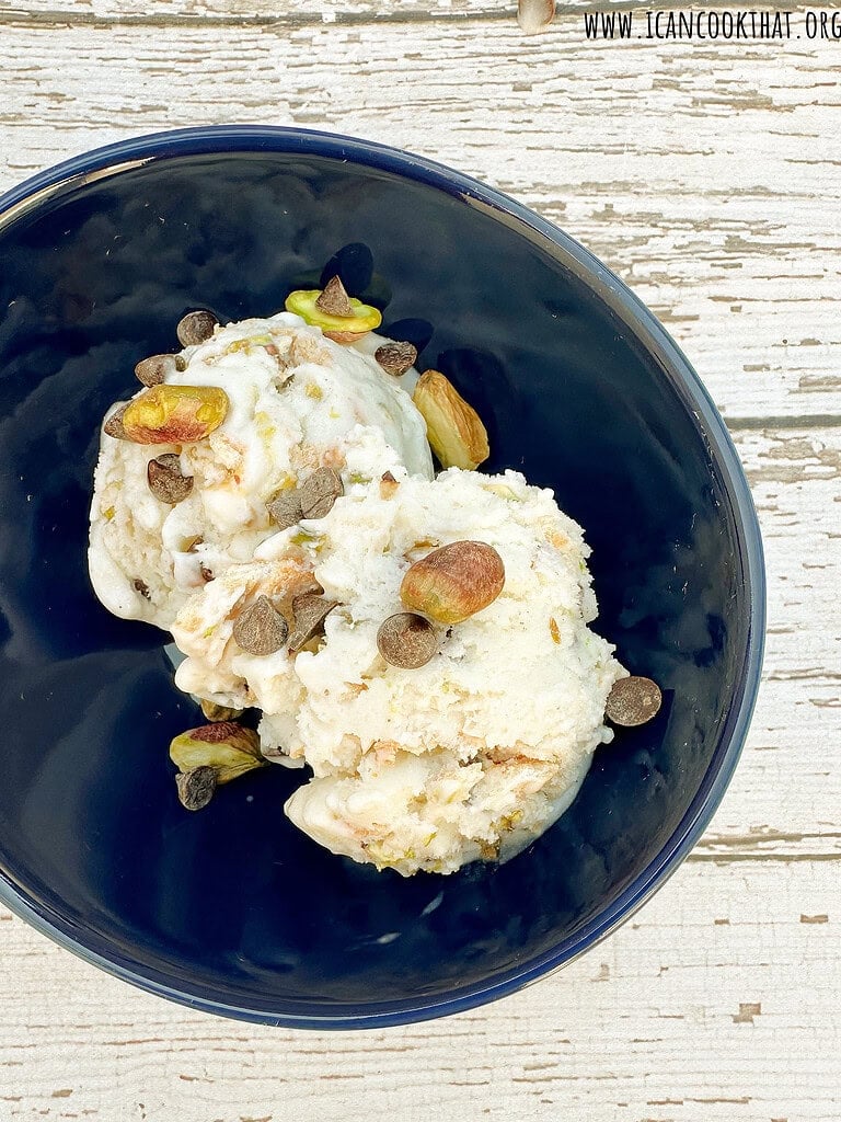 Homemade Cannoli Ice Cream